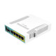Купити Маршрутизатор MIKROTIK hEX PoE (RB960PGS) 10/100/1000M. Системи безпеки для дому та офісу. Магазин RG-Group. Системи відеонагляду та охоронні сигналізації. Продаж та послуги встановлення