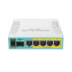 Купити Маршрутизатор MIKROTIK hEX PoE (RB960PGS) 10/100/1000M. Системи безпеки для дому та офісу. Магазин RG-Group. Системи відеонагляду та охоронні сигналізації. Продаж та послуги встановлення