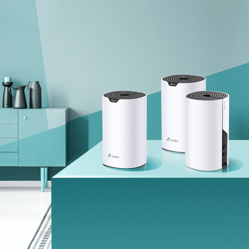 Точка доступу TP-Link DECO S4 (3-pack) AC1200 домашня Mesh Wi-Fi система, 2xGE LAN/WAN
