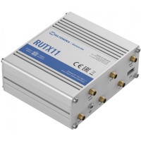 Купити Бездротовий маршрутизатор Teltonika RUTX11 industrial, AC1200, BLE, 1xGE WAN, 3xGE LAN, 2xSIM. Системи безпеки для дому та офісу. Магазин RG-Group. Системи відеонагляду та охоронні сигналізації. Продаж та послуги встановлення