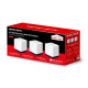 Купити Домашня Mesh Wi-Fi система Halo H50G(3-pack) AC1900 3xGE LAN/WAN (HALO-H50G-3-PACK). Системи безпеки для дому та офісу. Магазин RG-Group. Системи відеонагляду та охоронні сигналізації. Продаж та послуги встановлення