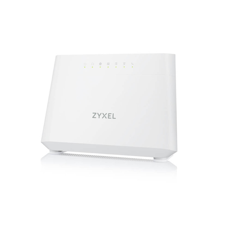 Купити Бездротовий маршрутизатор ZyXEL EX3301-T0 AX1800, 1xGE WAN, 4xGE LAN, 2xFXS, 1xUSB2.0, EasyMesh, TR-069, MU-MIMO (EX3301-T0-EU01V1F). Системи безпеки для дому та офісу. Магазин RG-Group. Системи відеонагляду та охоронні сигналізації. Продаж та послуги встановлення
