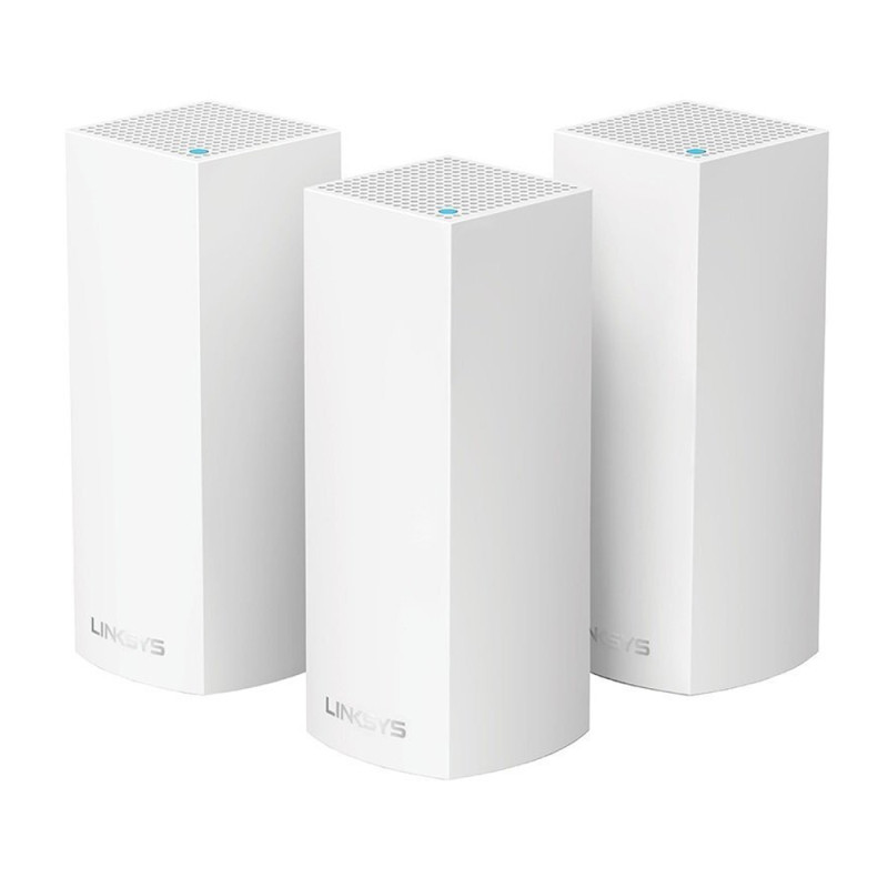 Купити Маршрутизатор LINKSYS VELOP (WHW0303) Wi-Fi Mesh система. Системи безпеки для дому та офісу. Магазин RG-Group. Системи відеонагляду та охоронні сигналізації. Продаж та послуги встановлення