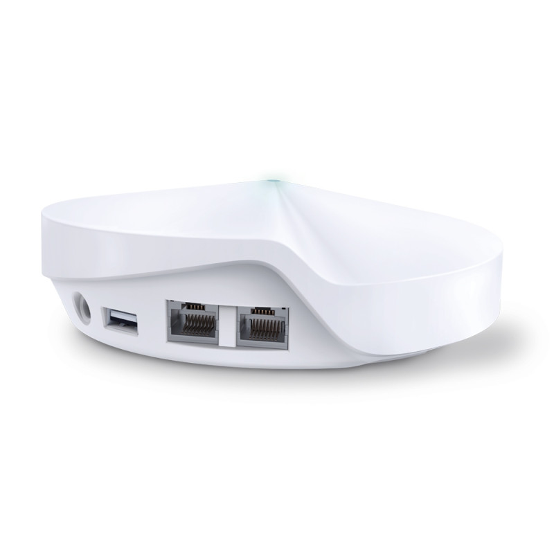 Домашня Mesh Wi-Fi система TP-LINK DECO M9 plus 3PK AC2200 2xGE LAN/WAN 1xUSB 2.0 MU-MIMO Zigbee 3-band (DECO-M9-PLUS-3-PACK)