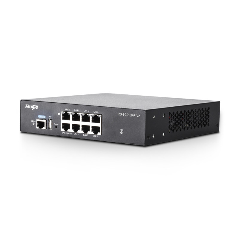 Маршрутизатор Ruijie RG-EG2100-P V2 8-портовий інтелектуальний з PoE
