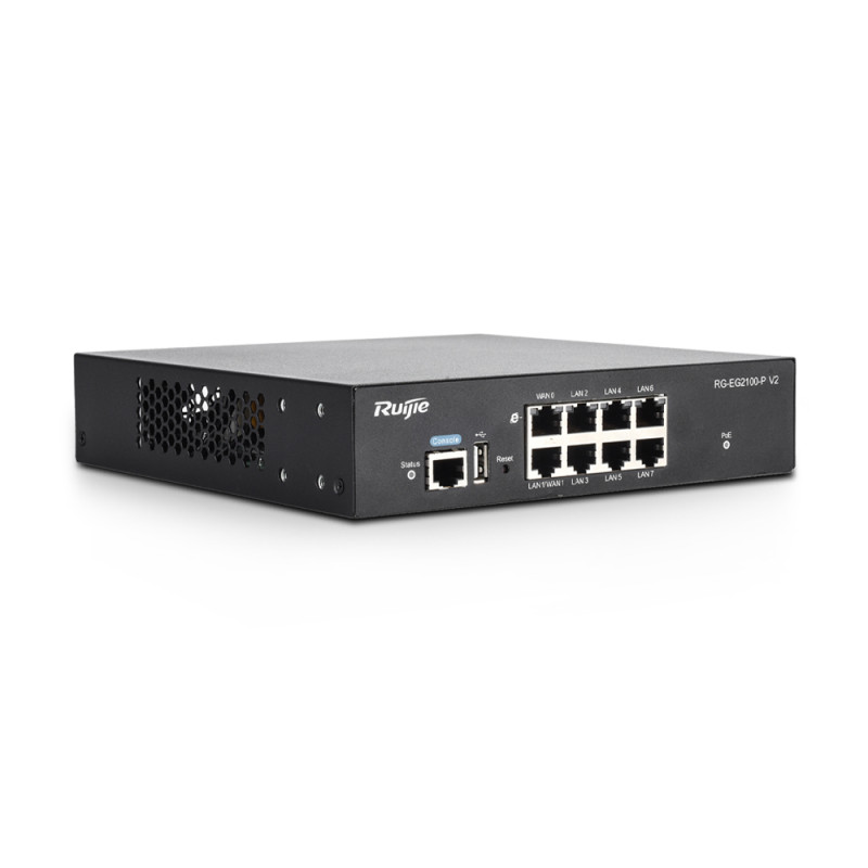 Маршрутизатор Ruijie RG-EG2100-P V2 8-портовий інтелектуальний з PoE