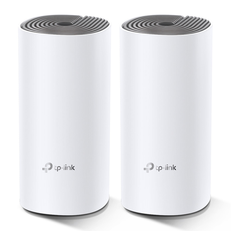 Купити Домашня Mesh Wi-Fi система TP-LINK DECO E4 2PK AC1200 2xFE LAN/WAN MU-MIMO (DECO-E4-2-PACK). Системи безпеки для дому та офісу. Магазин RG-Group. Системи відеонагляду та охоронні сигналізації. Продаж та послуги встановлення