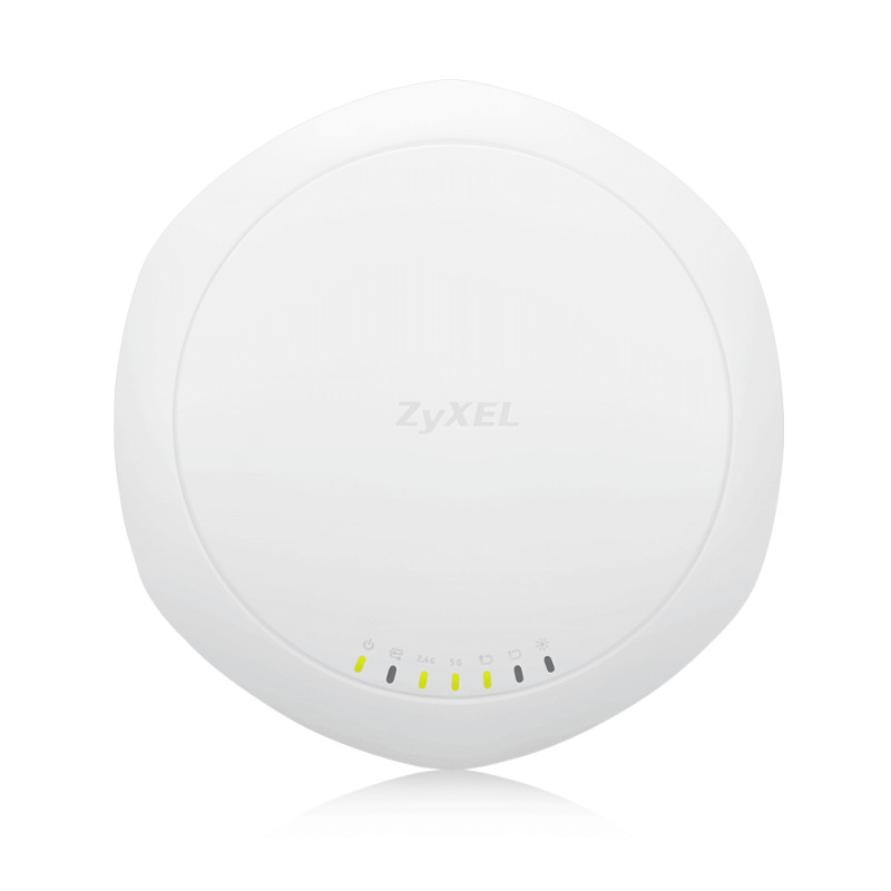 Купити Точка доступу ZYXEL NWA1123AC PRO AC1750, 2xGE, NebulaFlex, PoE only, інжектор у комплекті (NWA1123ACPRO-EU0101F). Системи безпеки для дому та офісу. Магазин RG-Group. Системи відеонагляду та охоронні сигналізації. Продаж та послуги встановлення
