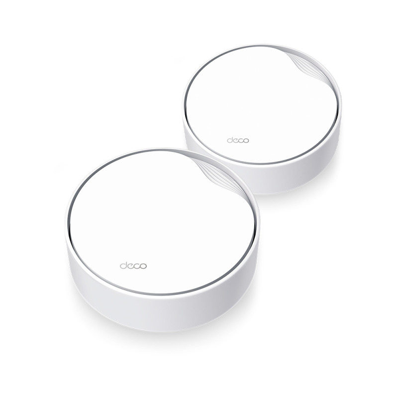 Купити Маршрутизатор TP-LINK Deco X50-PoE (2-pack) MESH система AX3000 1xGE LAN/WAN 1x2,5GE LAN/WAN MU-MIMO OFDMA MESH. Системи безпеки для дому та офісу. Магазин RG-Group. Системи відеонагляду та охоронні сигналізації. Продаж та послуги встановлення