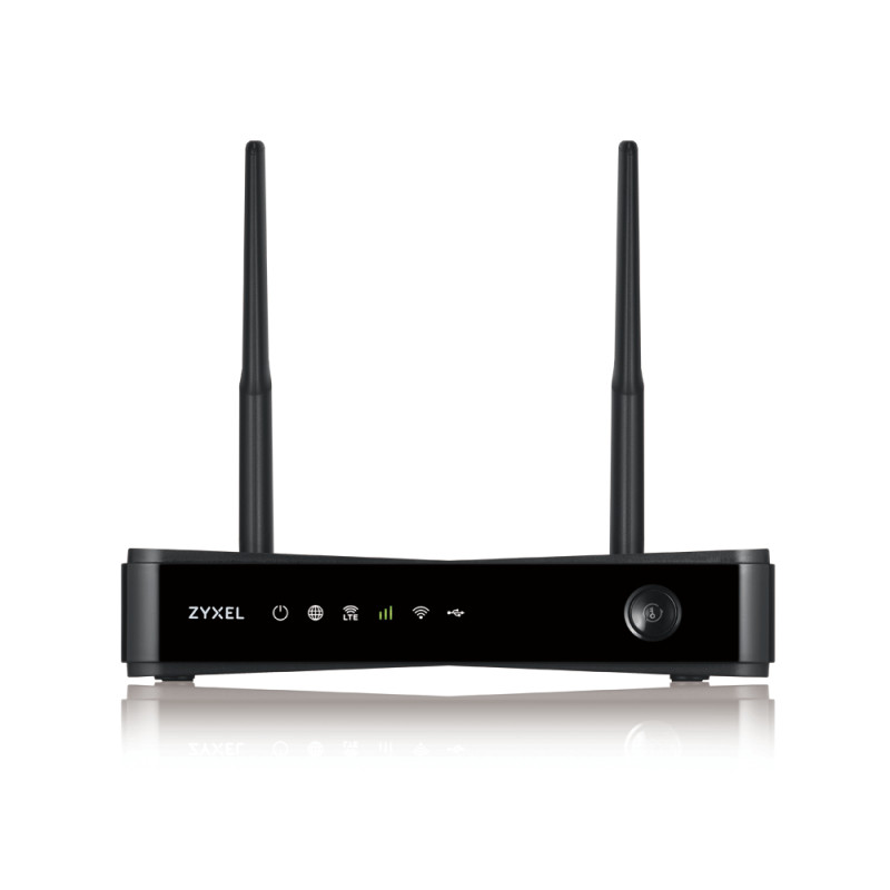 Бездротовий маршрутизатор ZYXEL LTE3301 Plus Nebula AC1200, 1хGE LAN/WAN, 3xGE LAN, 1хUSB, 1xSim, LTE cat6, 2xSMA-F під зовнішні антени (LTE3301-PLUS-EUZNN1F)