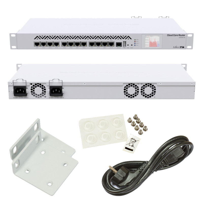 Маршрутизатор MikroTik Cloud Core Router 1016-12G (CCR1016-12G)