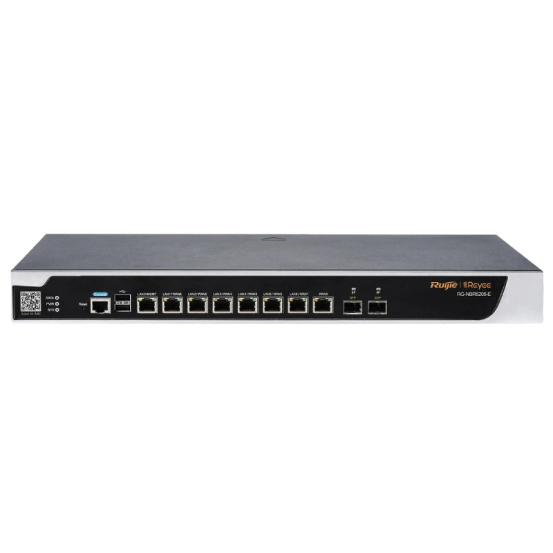 Купити Маршрутизатор Reyee RG-NBR6205-E з хмарним керуванням. Системи безпеки для дому та офісу. Магазин RG-Group. Системи відеонагляду та охоронні сигналізації. Продаж та послуги встановлення