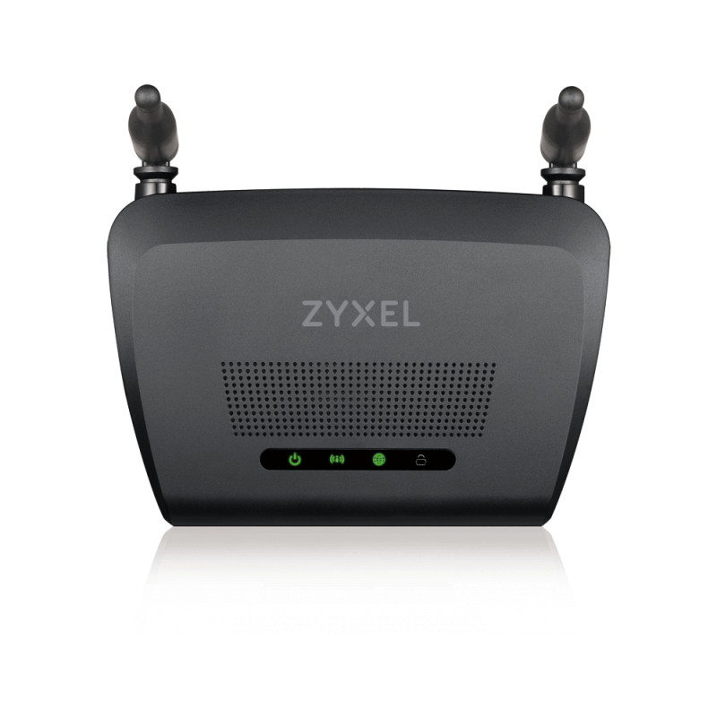 Бездротовий маршрутизатор ZYXEL NBG-418N v2 N300, 1xFE WAN, 4xFE LAN, Router/AP/RE, 2 антени (NBG-418NV2-EU0101F)