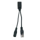 Купити Passive PoE перехідник IP+DC - Extender over UTP, not Waterproof. Системи безпеки для дому та офісу. Магазин RG-Group. Системи відеонагляду та охоронні сигналізації. Продаж та послуги встановлення