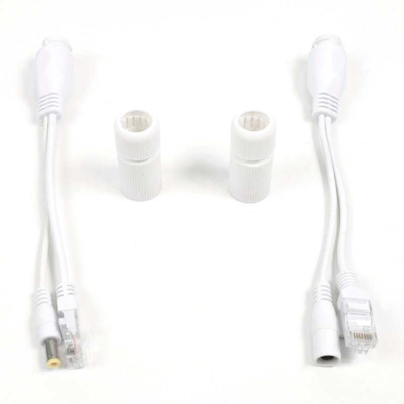 Купити Passive PoE перехідник IP+DC - Extender over UTP, Waterproof (вологозахищений). Системи безпеки для дому та офісу. Магазин RG-Group. Системи відеонагляду та охоронні сигналізації. Продаж та послуги встановлення