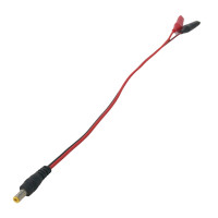 Купити Кабель перехідник DC (male) - Alligator Clip "крокодил". Системи безпеки для дому та офісу. Магазин RG-Group. Системи відеонагляду та охоронні сигналізації. Продаж та послуги встановлення