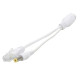 Купити Passive PoE перехідник IP+DC - Extender over UTP, Waterproof (вологозахищений). Системи безпеки для дому та офісу. Магазин RG-Group. Системи відеонагляду та охоронні сигналізації. Продаж та послуги встановлення