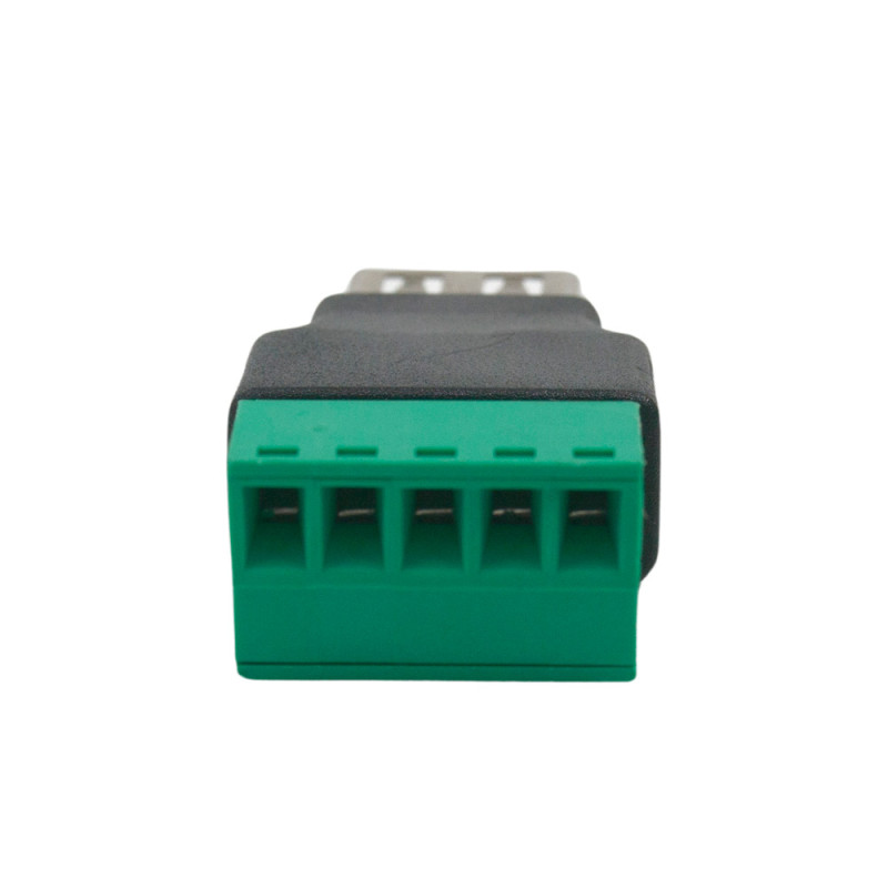 Роз'єм USB під затискач (female)