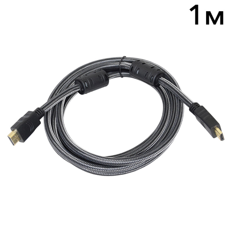 Купити Кабель ATIS HDMI A-A v1.4 1м. Системи безпеки для дому та офісу. Магазин RG-Group. Системи відеонагляду та охоронні сигналізації. Продаж та послуги встановлення