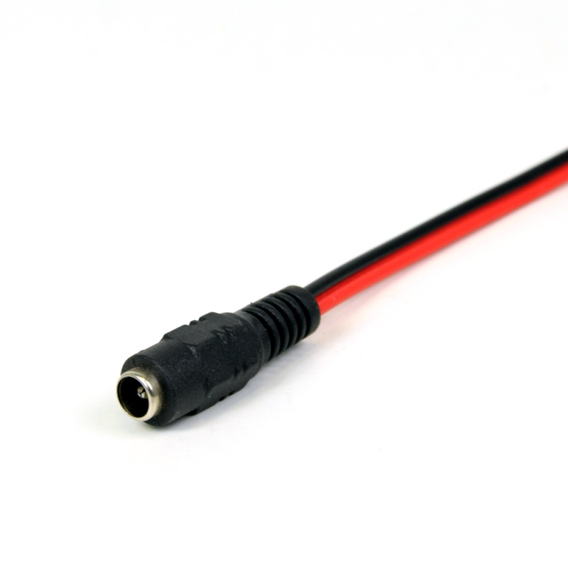 Купити Роз'єм живлення (мама, female) Power jack 2.1*5.5mm з дротом 20 см. Системи безпеки для дому та офісу. Магазин RG-Group. Системи відеонагляду та охоронні сигналізації. Продаж та послуги встановлення