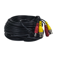Купити Кабель BNC-рower cable A 20 м (BNC+DC/BNC+DC) для передавання відеосигналу та живлення. Системи безпеки для дому та офісу. Магазин RG-Group. Системи відеонагляду та охоронні сигналізації. Продаж та послуги встановлення