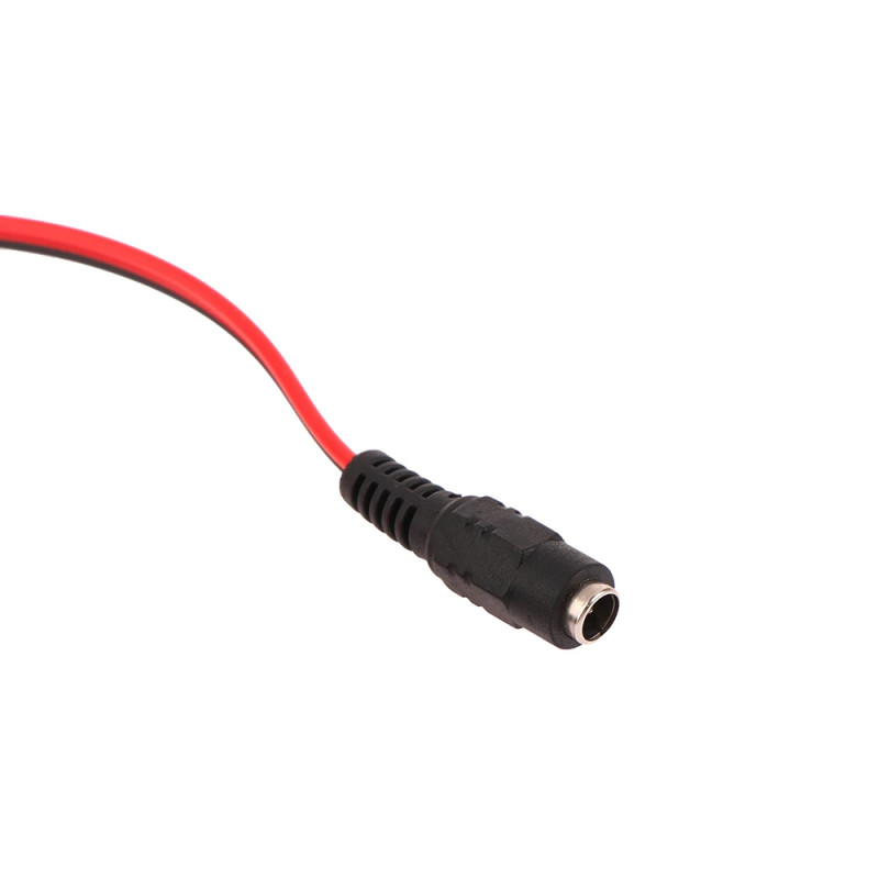 Роз'єм живлення (мама, female) Power jack 2.1*5.5mm з дротом 20 см
