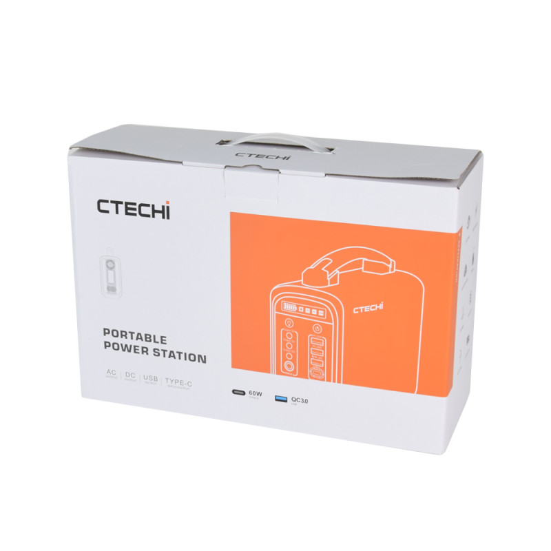 Зарядна станція CTECHi GT200 потужністю 300W/240Wh