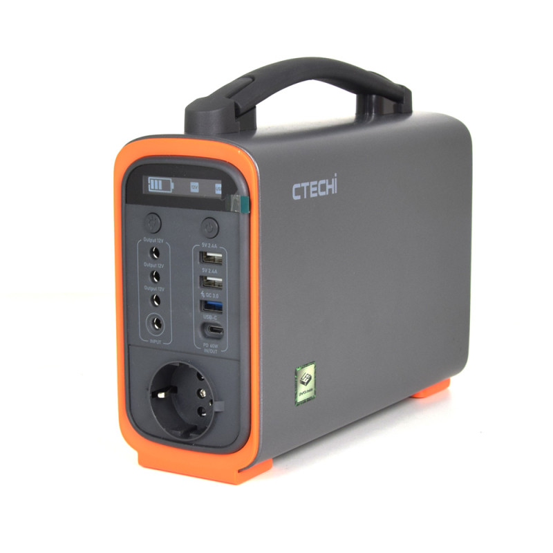 Купити Зарядна станція CTECHi GT200 потужністю 300W/240Wh. Системи безпеки для дому та офісу. Магазин RG-Group. Системи відеонагляду та охоронні сигналізації. Продаж та послуги встановлення