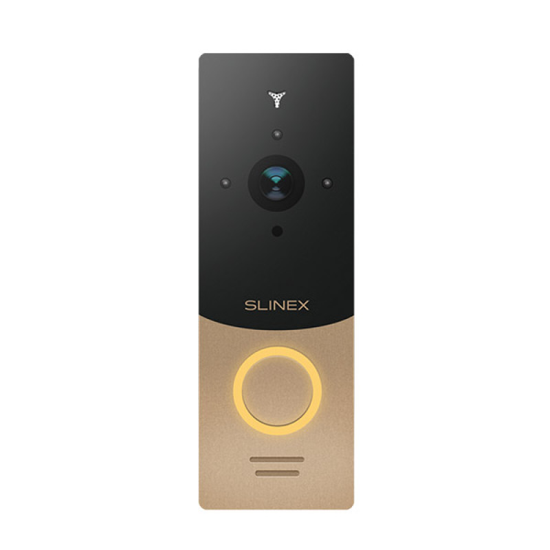 Купити Відеопанель Slinex ML-20HR (gold+black) розпродаж (367). Системи безпеки для дому та офісу. Магазин RG-Group. Системи відеонагляду та охоронні сигналізації. Продаж та послуги встановлення