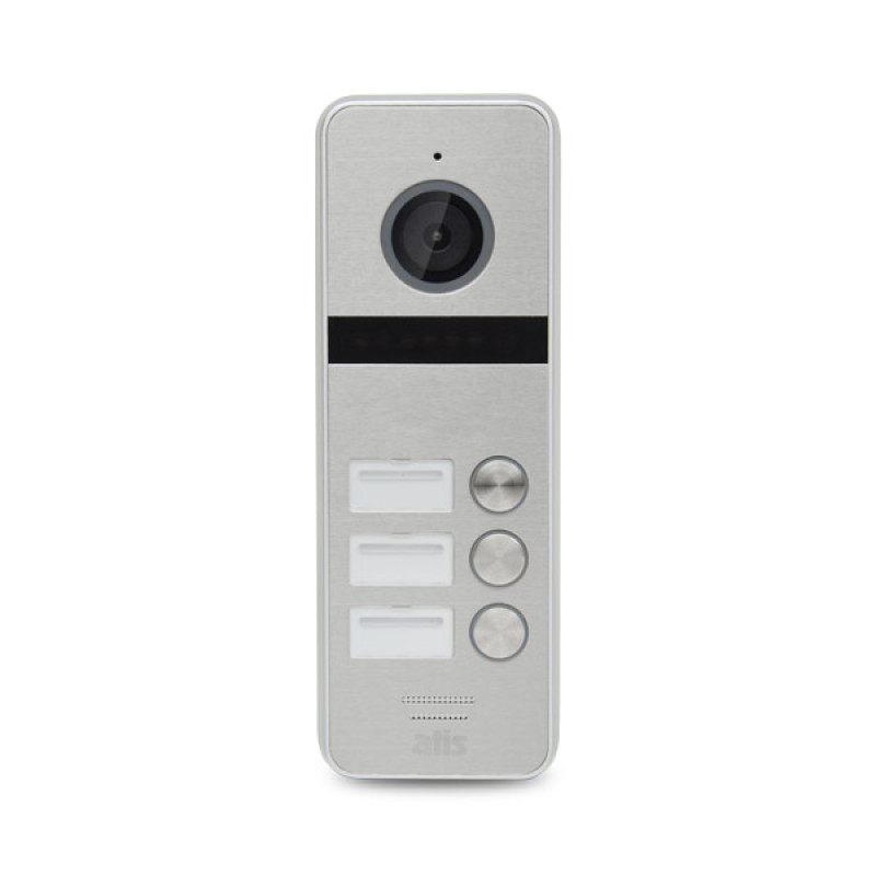 Купити Відеопанель ATIS AT-403HD Silver (розпродаж 661). Системи безпеки для дому та офісу. Магазин RG-Group. Системи відеонагляду та охоронні сигналізації. Продаж та послуги встановлення
