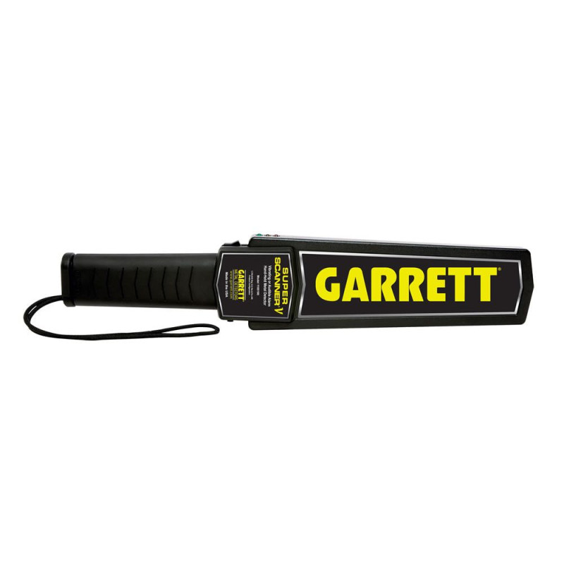 Купити Ручний металодетектор Garrett SuperScanner V. Системи безпеки для дому та офісу. Магазин RG-Group. Системи відеонагляду та охоронні сигналізації. Продаж та послуги встановлення