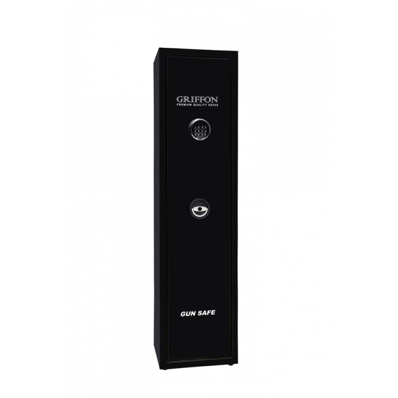 Купити Сейф збройовий GRIFFON GS.140.E BLACK. Системи безпеки для дому та офісу. Магазин RG-Group. Системи відеонагляду та охоронні сигналізації. Продаж та послуги встановлення