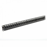 Купити Патч-панель CMS 19" 24xRJ-45 UTP, кат. 6. Системи безпеки для дому та офісу. Магазин RG-Group. Системи відеонагляду та охоронні сигналізації. Продаж та послуги встановлення