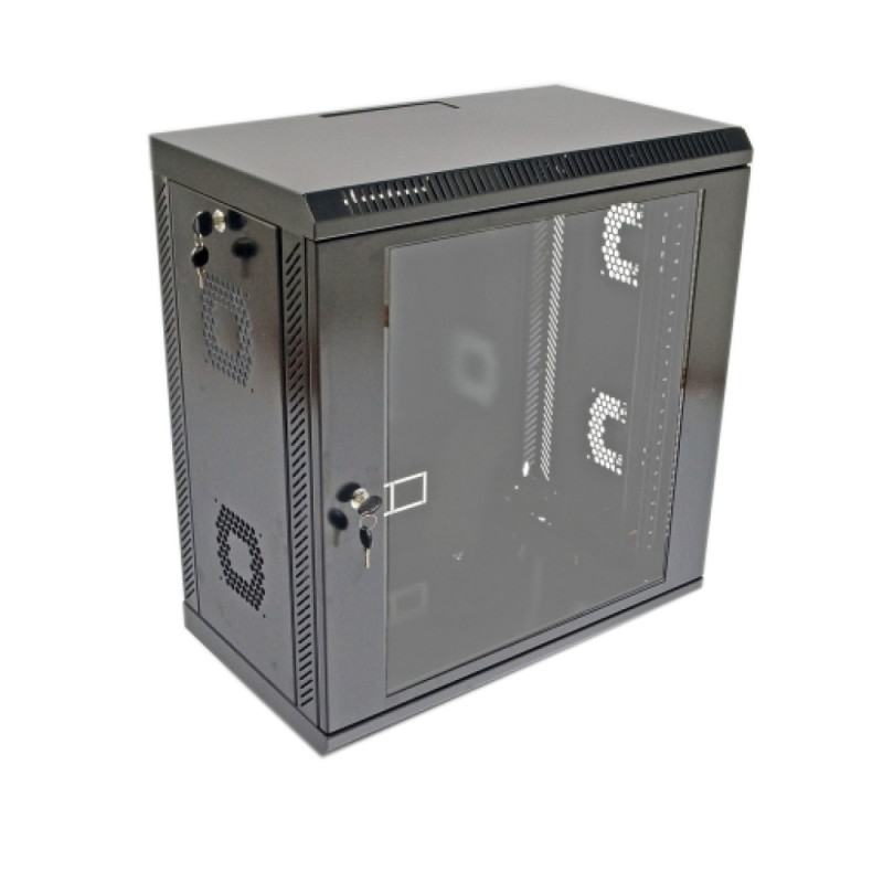 Купити Шафа серверна CMS 12U 600 х 350 х 640 UA-MGSWA1235B для мережевого обладнання. Системи безпеки для дому та офісу. Магазин RG-Group. Системи відеонагляду та охоронні сигналізації. Продаж та послуги встановлення