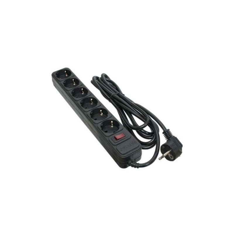 Купити Мережевий фільтр Patron 3.0 m3*1mm2 (SP-1063) 6 розеток Black (EXT-PN-SP-1063). Системи безпеки для дому та офісу. Магазин RG-Group. Системи відеонагляду та охоронні сигналізації. Продаж та послуги встановлення