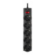 Купити Мережевий фільтр PREMIUM LP-X5 5 м Black (3520Вт). Системи безпеки для дому та офісу. Магазин RG-Group. Системи відеонагляду та охоронні сигналізації. Продаж та послуги встановлення