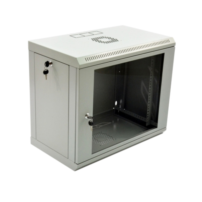 Купити Шафа серверна CMS 9U 600 х 350 х 507 UA-MGSWA935G для мережевого обладнання. Системи безпеки для дому та офісу. Магазин RG-Group. Системи відеонагляду та охоронні сигналізації. Продаж та послуги встановлення