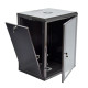 Купити Шафа серверна SteelNet 15U 600 x 500 для мережевого обладнання (скло, чорний). Системи безпеки для дому та офісу. Магазин RG-Group. Системи відеонагляду та охоронні сигналізації. Продаж та послуги встановлення