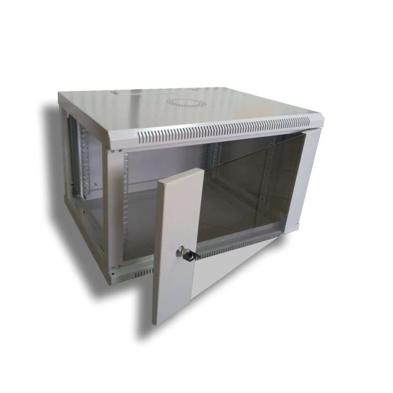 Шафа серверна Hypernet 6U 600 x 450 WMNC-6U-FLAT для мережевого обладнання