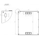 Купити Шафа серверна CMS 15U 600 x 600 x 773 UA-MGSWL156B для мережевого обладнання. Системи безпеки для дому та офісу. Магазин RG-Group. Системи відеонагляду та охоронні сигналізації. Продаж та послуги встановлення