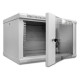 Купити Шафа серверна SteelNet 6U 600 x 450 для мережевого обладнання (скло, сірий). Системи безпеки для дому та офісу. Магазин RG-Group. Системи відеонагляду та охоронні сигналізації. Продаж та послуги встановлення