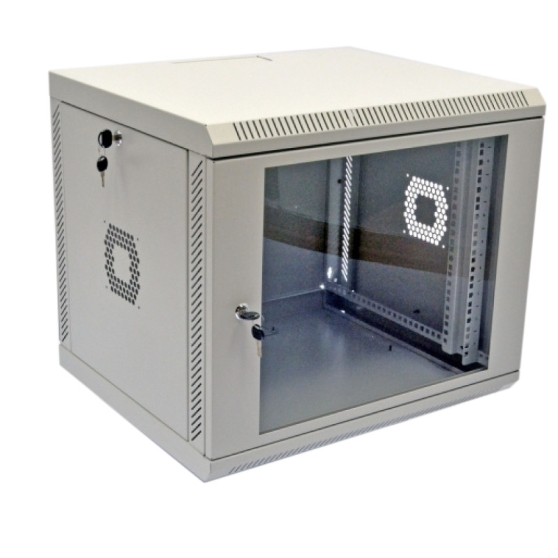 Купити Шафа серверна CMS 9U 600 х 500 х 507 UA-MGSWA95G для мережевого обладнання. Системи безпеки для дому та офісу. Магазин RG-Group. Системи відеонагляду та охоронні сигналізації. Продаж та послуги встановлення
