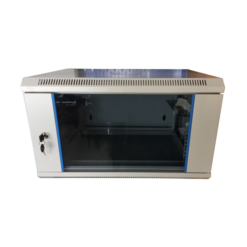 Шафа серверна Hypernet 12U 600 x 450 WMNC-12U-FLAT настінна для мережевого обладнання