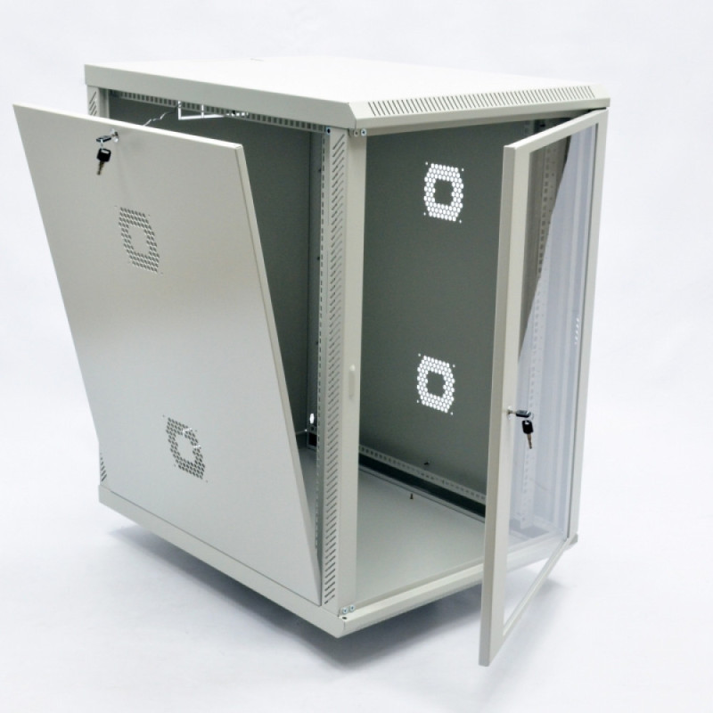Шафа серверна CMS 18U 600 х 800 х 907 UA-MGSWA188G для мережевого обладнання
