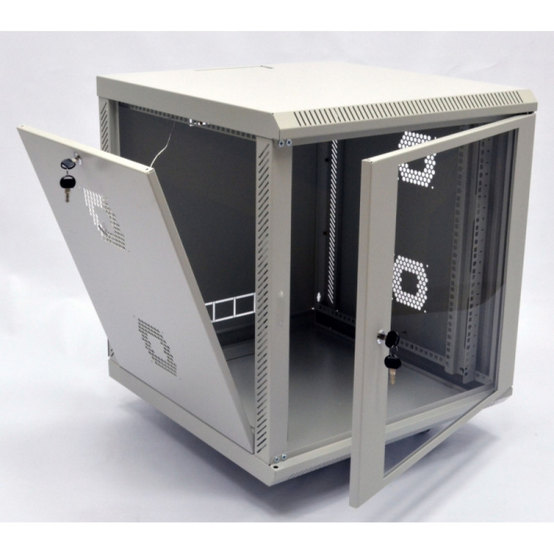 Шафа серверна CMS 15U 600 х 500 х 773 UA-MGSWA155G для мережевого обладнання
