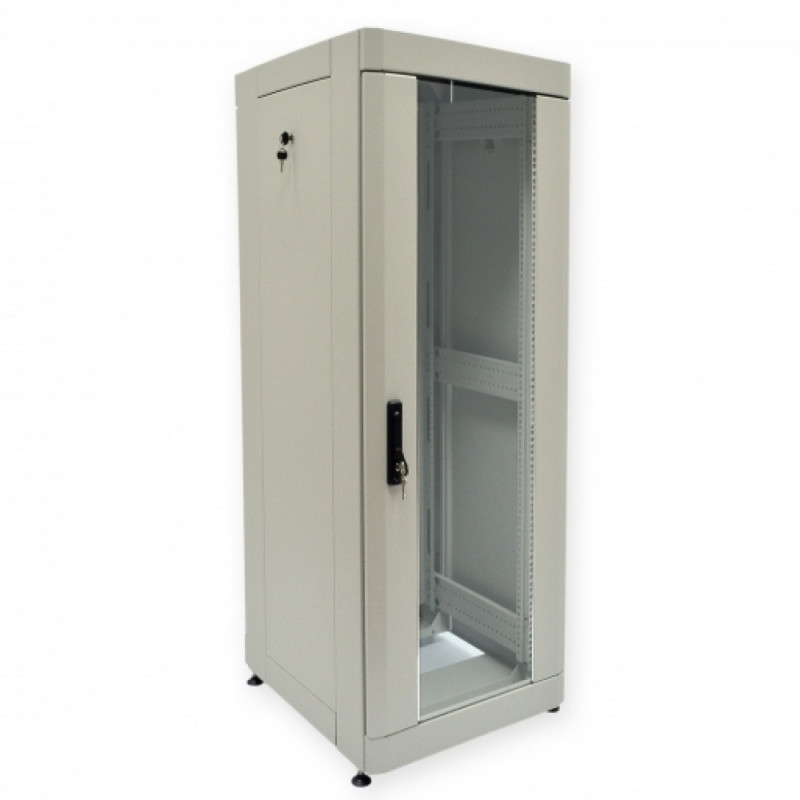 Купити Шафа серверна CMS 42U 610 х 675 UA-MGSE4266MG посилена для мережевого обладнання. Системи безпеки для дому та офісу. Магазин RG-Group. Системи відеонагляду та охоронні сигналізації. Продаж та послуги встановлення
