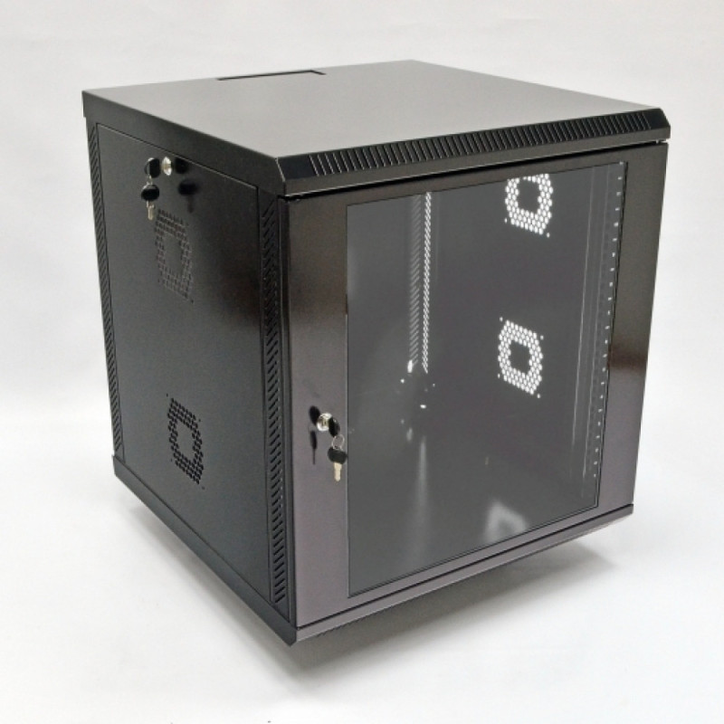 Купити Шафа серверна CMS 12U 600 х 600 х 640 UA-MGSWA126B для мережевого обладнання. Системи безпеки для дому та офісу. Магазин RG-Group. Системи відеонагляду та охоронні сигналізації. Продаж та послуги встановлення