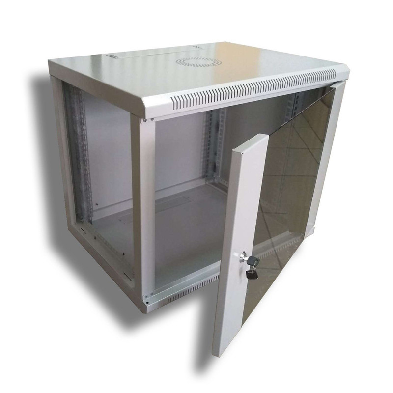 Шафа серверна Hypernet 9U 600 x 450 WMNC-9U-FLAT для мережевого обладнання