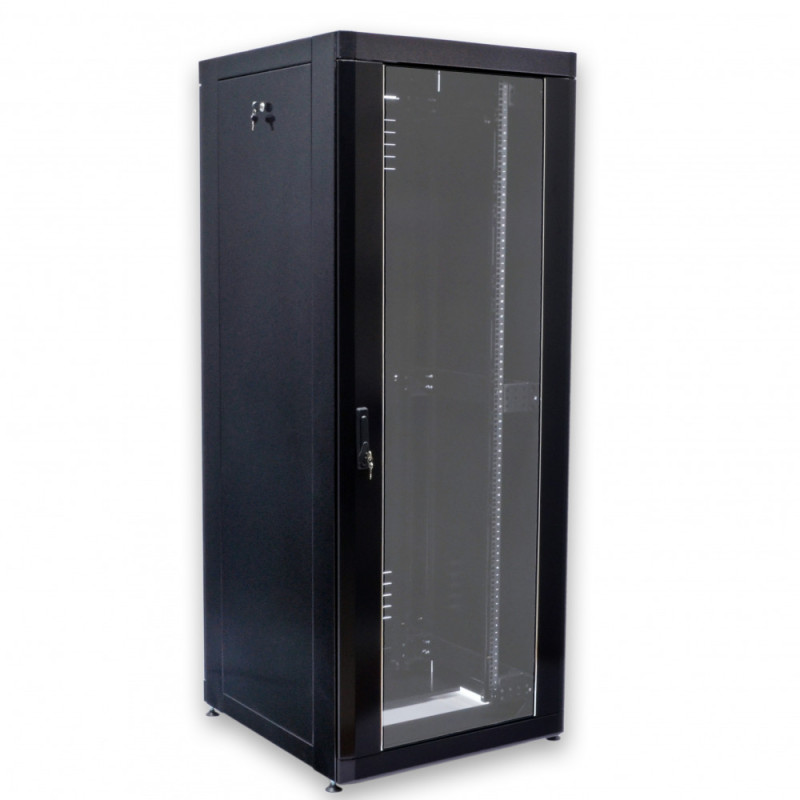 Купити Шафа серверна CMS 18U 610 х 675 UA-MGSE1866MB для мережевого обладнання. Системи безпеки для дому та офісу. Магазин RG-Group. Системи відеонагляду та охоронні сигналізації. Продаж та послуги встановлення