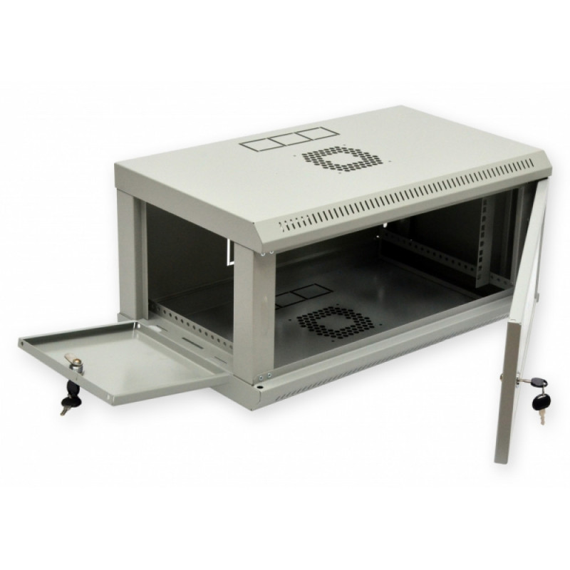 Шафа серверна CMS 4U 600 x 350 x 284 UA-MGSWL435G для мережевого обладнання